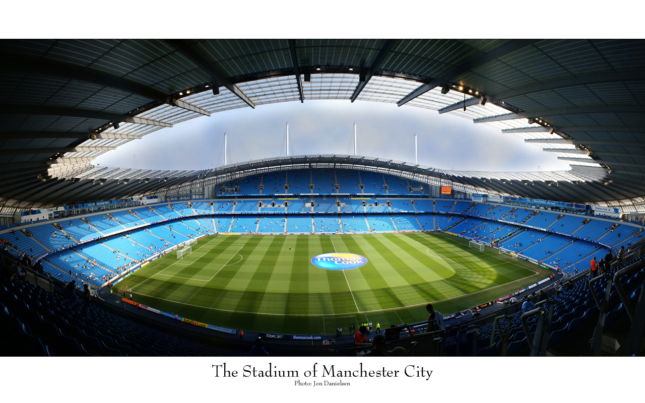 The Stadium of Manchester City