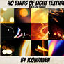 40 blurs of light textures