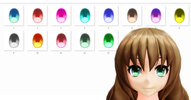 MMD Eyes texture DL