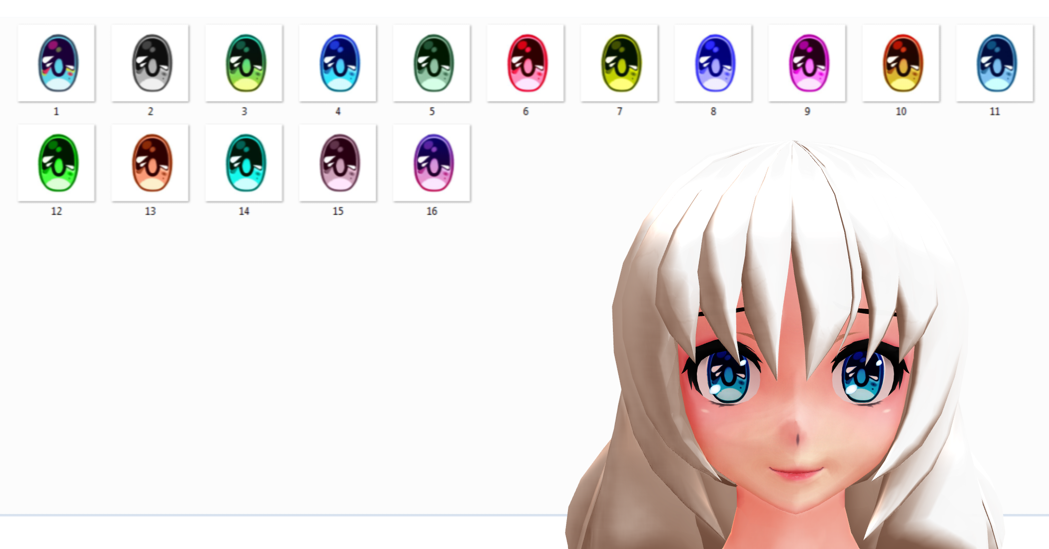 MMD Eyes texture DL