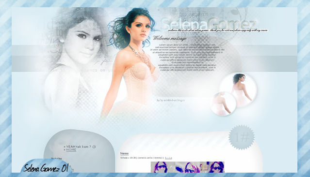 selena gomez layout 012 by LadyAmme on DeviantArt