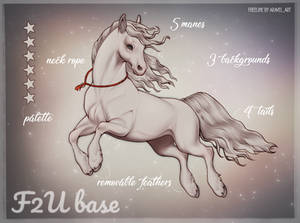 Free Chibi Base || 2026 F2U, de AravelArt