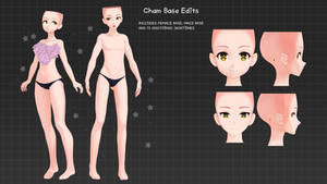 [MMD] Cham Base Edits [DL]