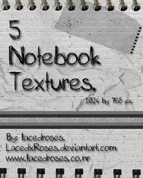 Texture Set 1- Notebooked.