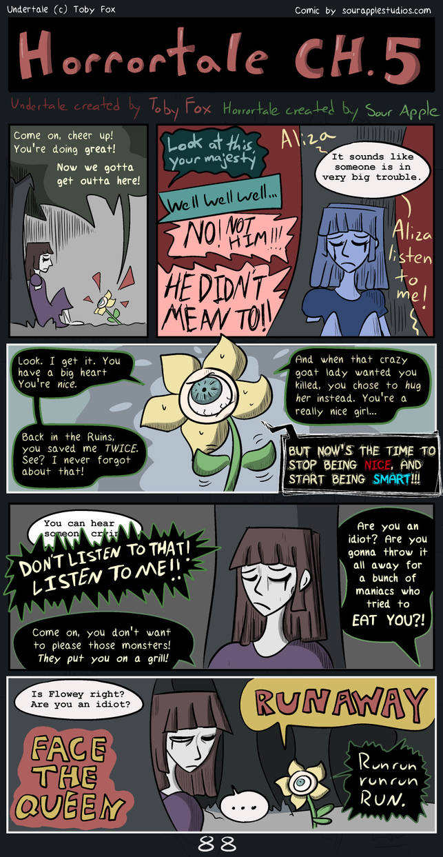 Horrortale 88 Back to the Present by SourAppleStudios on DeviantArt