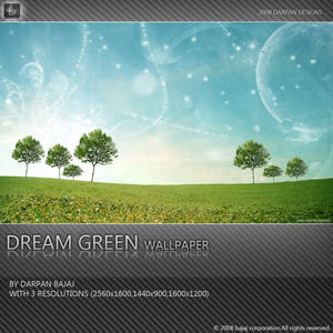 Dream Green Wallpaper