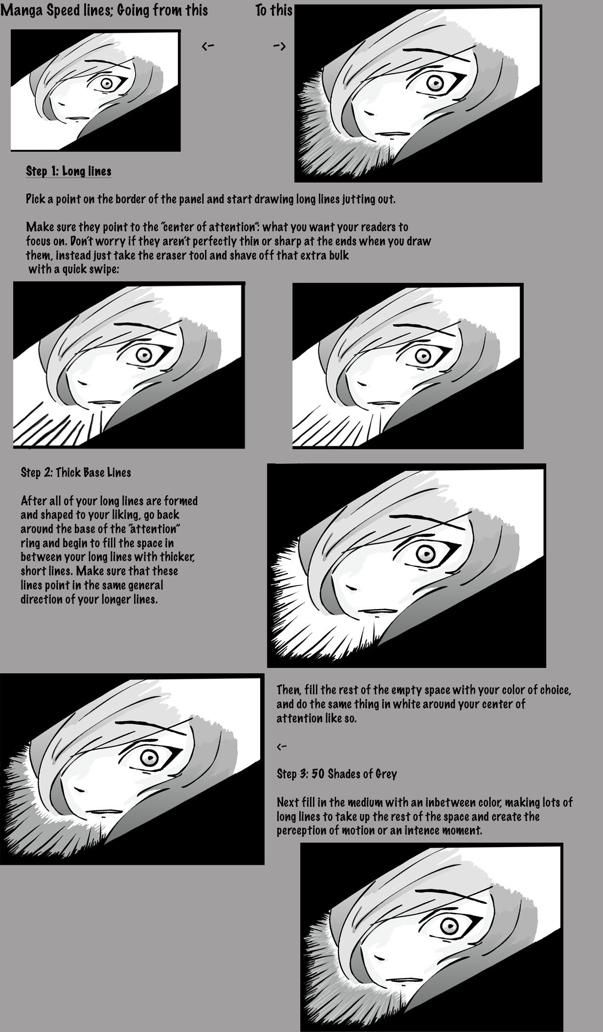 How to Draw Manga Speed Lines by SpectralEternity on DeviantArt