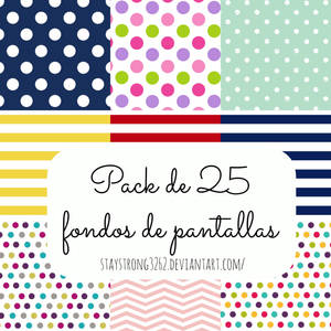 Pack de 25 fondos de pantalla