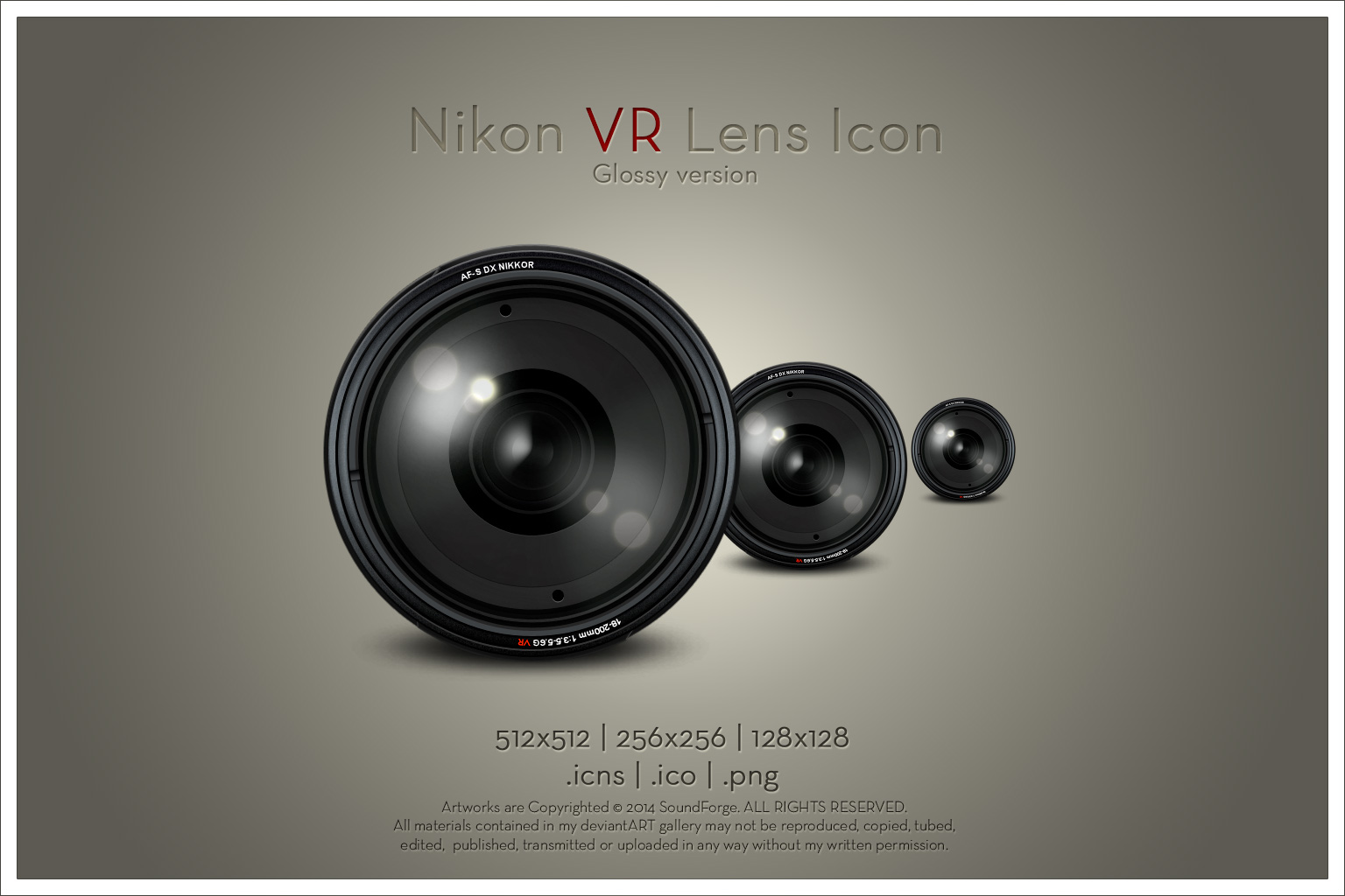 Nikon VR Lens Icon v2