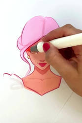 Coloring Characters with Ohuhu Markers