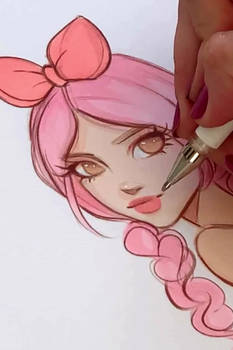 Coloring a Character with Ohuhu Markers