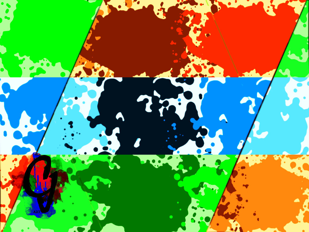 Splatter brushes #1 by cjeiiart on DeviantArt