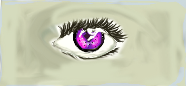 violet eye