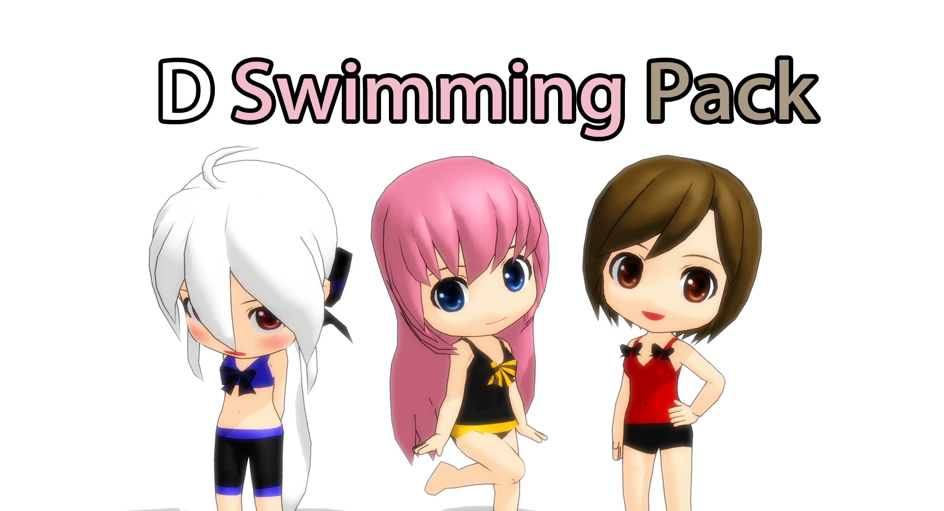 [MMD] D Swimming Pack +DL by Sazakunn on DeviantArt