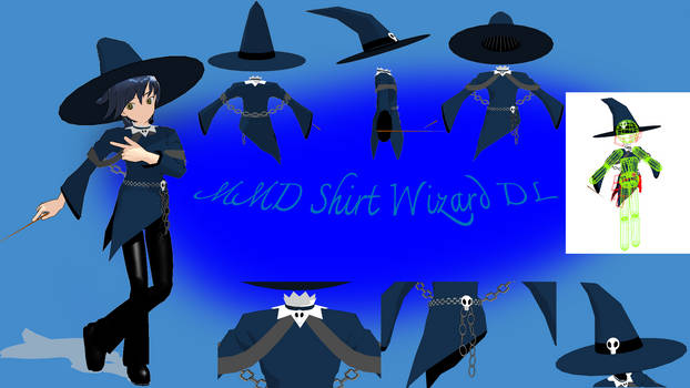 MMD Shirt Wizard DL