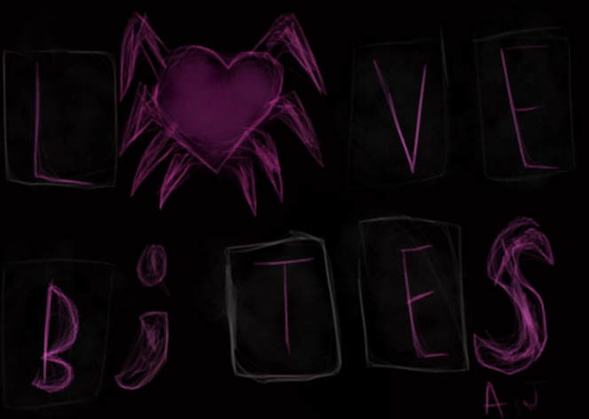 Aj Lee WWE Love Bites logo