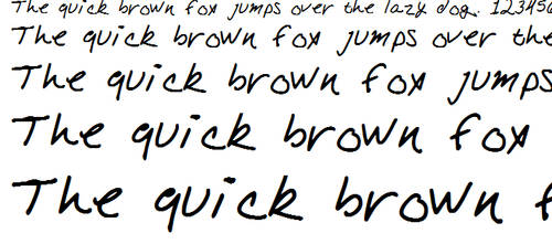 Personal Handwriting Font (TTF)