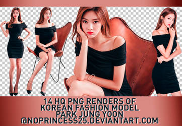 PNG PACK #224 | PARK JUNG YOON