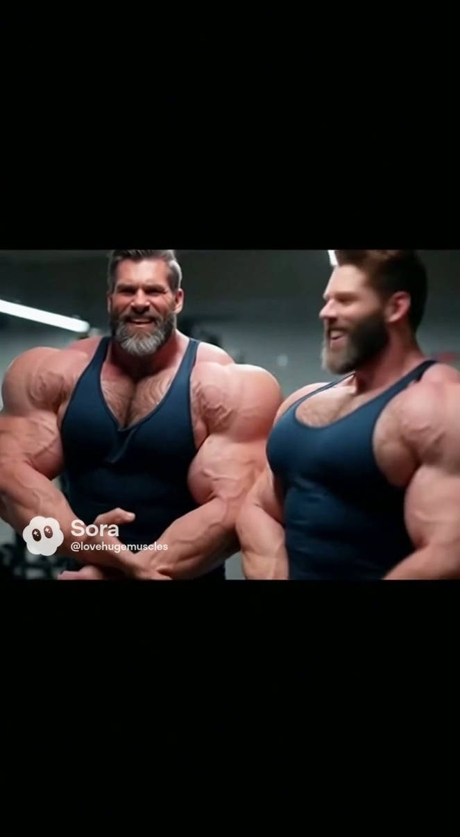 Office Workers Have Muscle Bear Syndrome by lovehugemuscles on DeviantArt