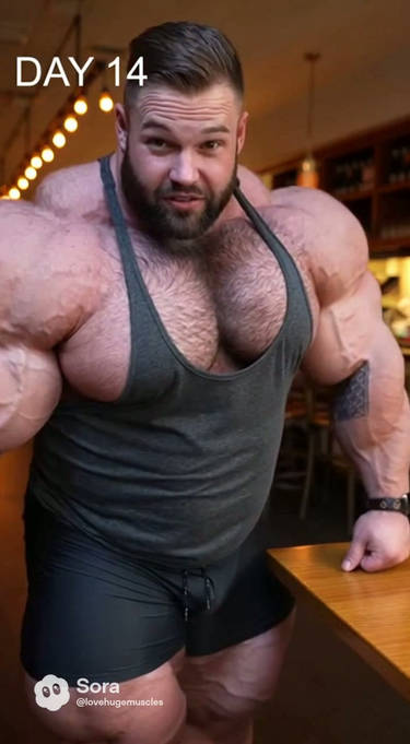 Your Ginger Trainer Has Muscle Bear Syndrome by lovehugemuscles on ...