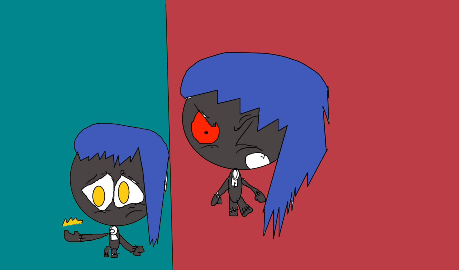 Two Sides by Cliveisawesome225 on DeviantArt