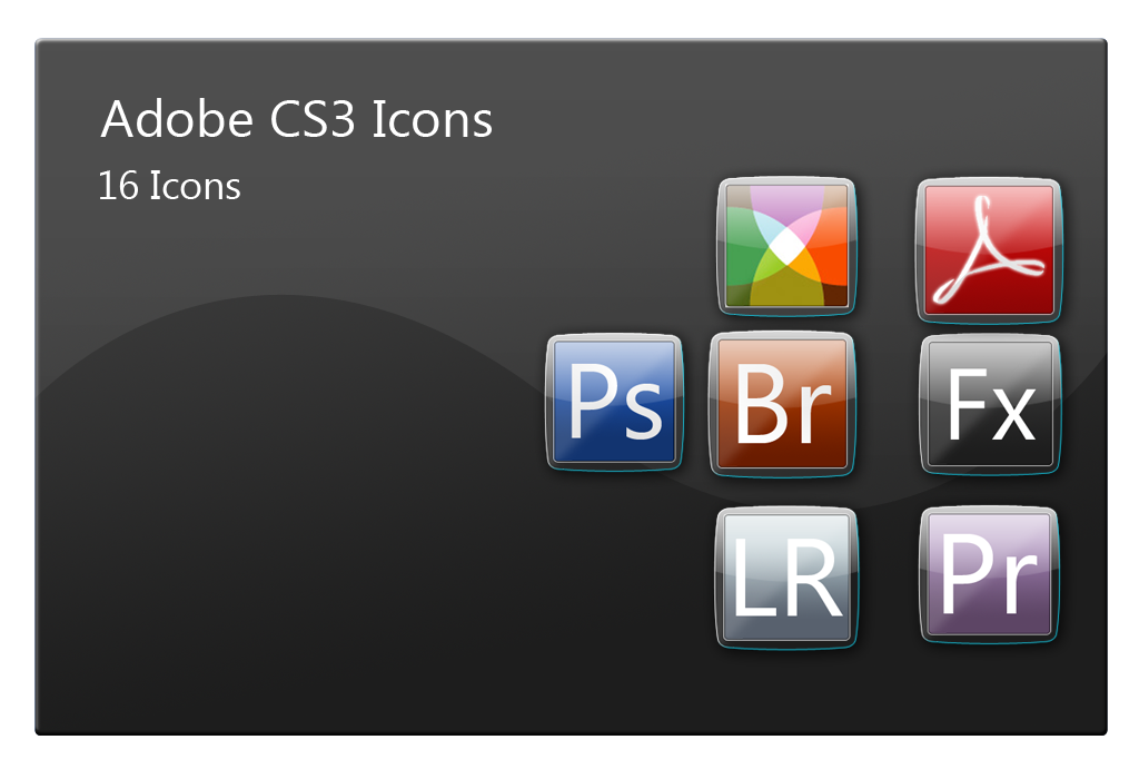 Adobe Cs3 Master Collection Logo Rounded Adobe CS3 Icon Pack by pygoscelis on DeviantArt