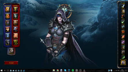 World of Warcraft Rainmeter Interactive Wallpaper