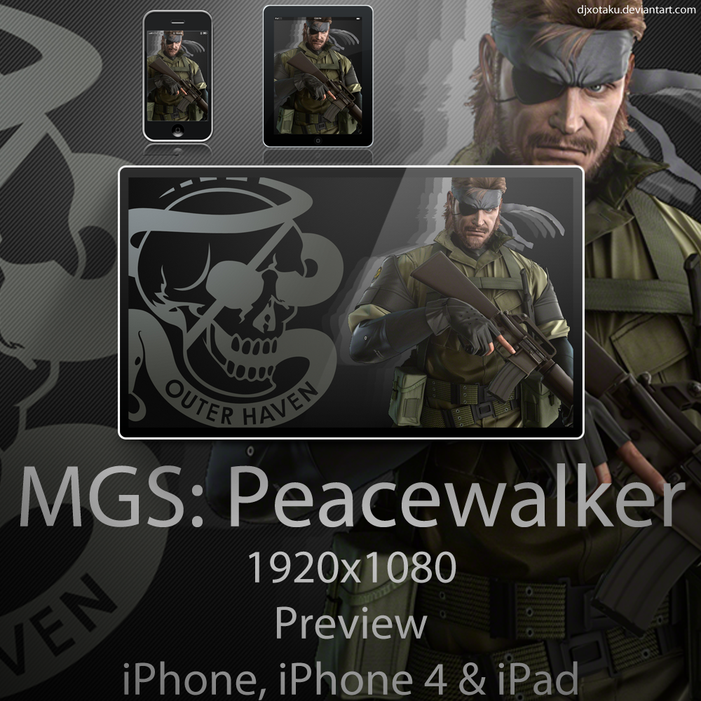 MGS Peacewalker Wallpaper