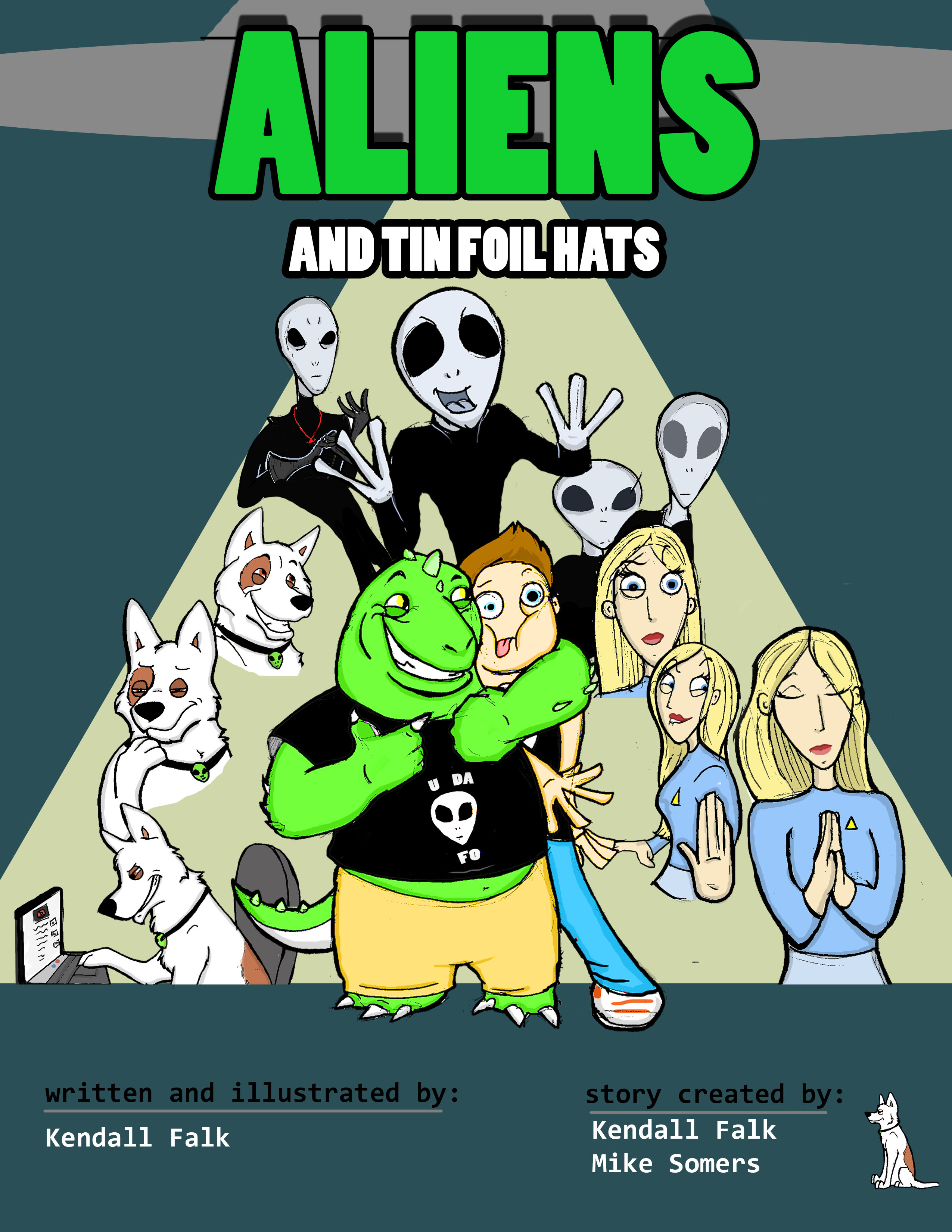 Aliens and Tin Foil Hats Cover by Wildtrax on DeviantArt