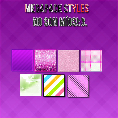 Megapack Styles By Ddvalentina On Deviantart