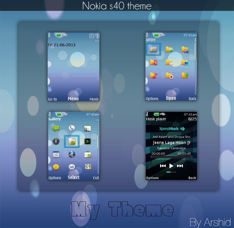 Nokia Theme inspired by Arshidvinod on DeviantArt
