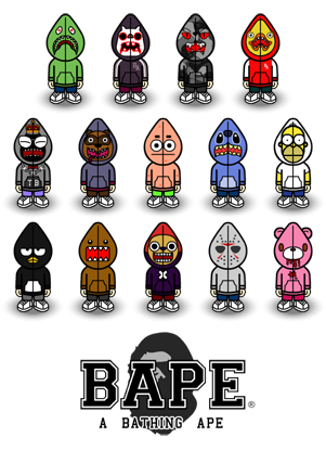 Bape - Parka Designs