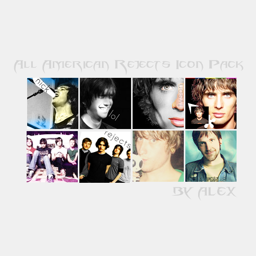 All American Rejects Icon Pack