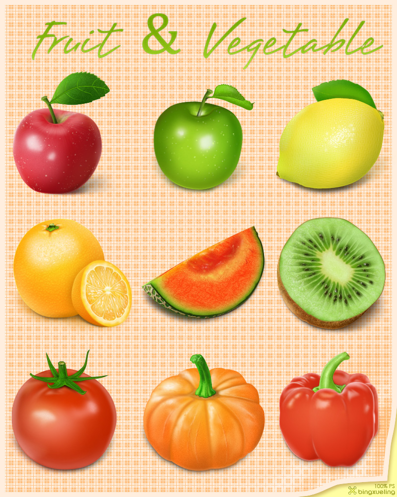 Fruit and Vegetable by bingxueling