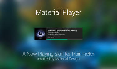 Material Player for Rainmeter