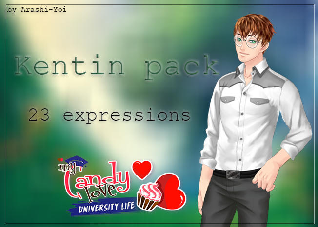 My Candy Love - University Life: Kentin Pack by Arashi-Yoi on DeviantArt