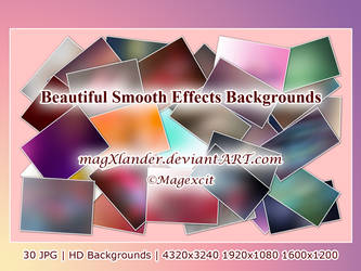 Beautiful Smooth Effects Bckgs by magXlander