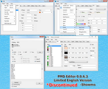 Limited English PMD Editor