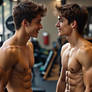 When the workout session becomes a makeout session