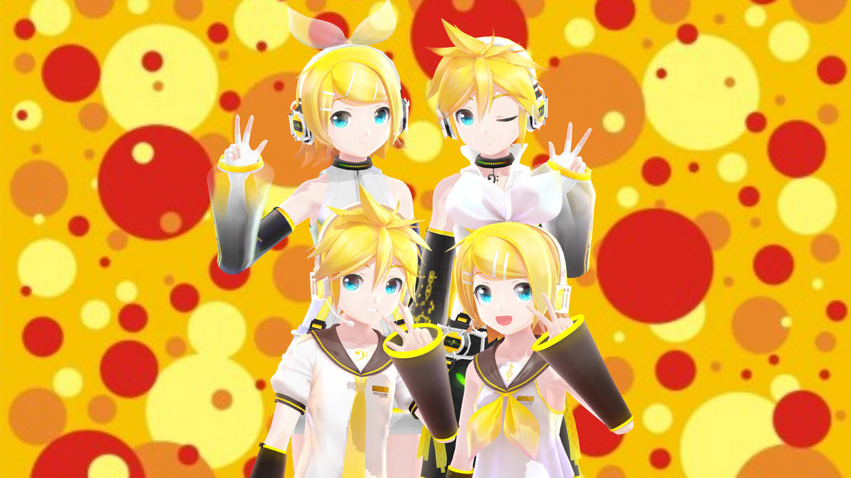 [MMD] Rin Y Len Append-original by DAPE02 on DeviantArt
