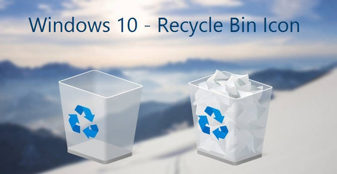 Windows 10 - Recycle Bin Icon - Build 10056