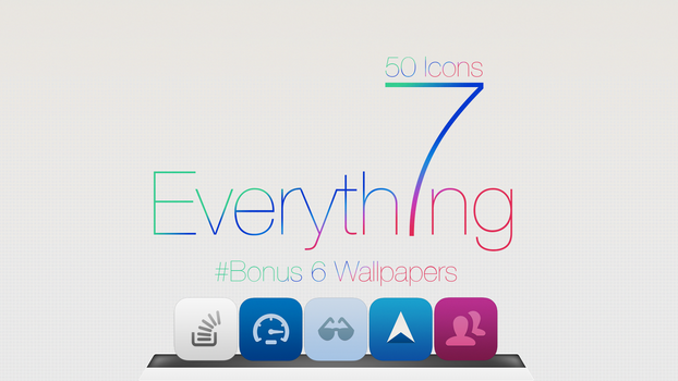 50 icons iOS7 For Mac