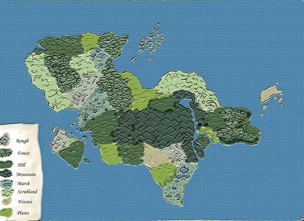 Terrain Map by Nuvenas on DeviantArt