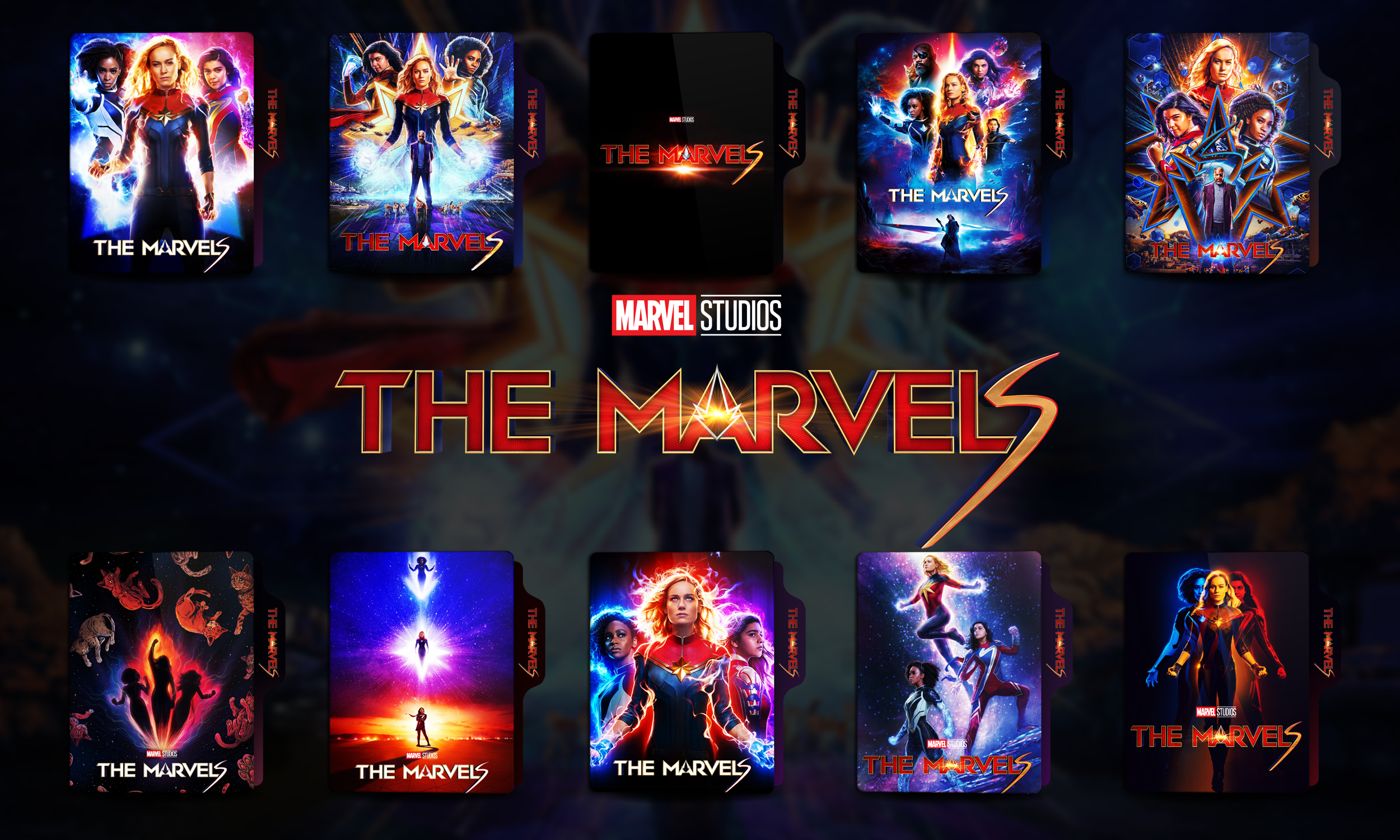 The Marvels Folder Icon by bangkullAK on DeviantArt