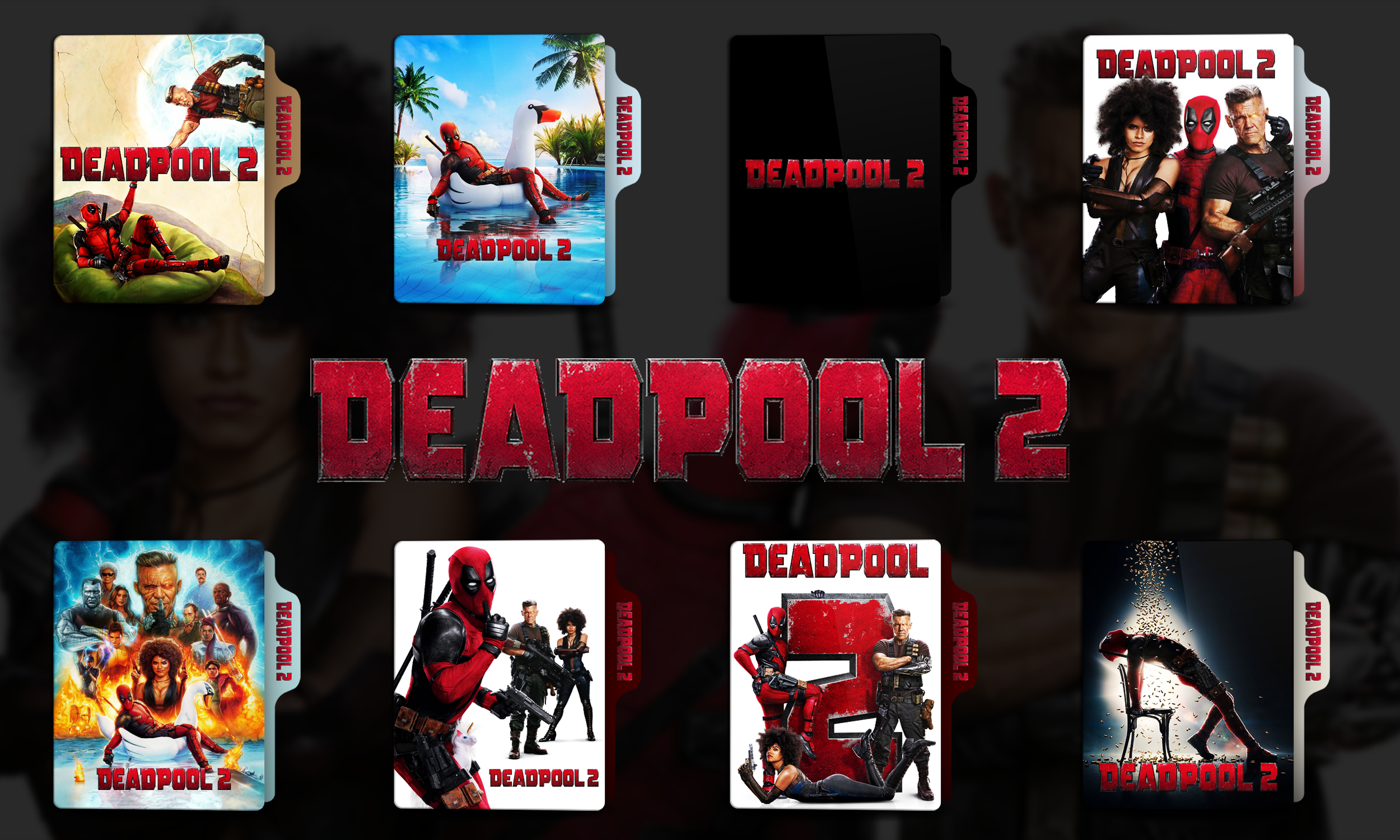Deadpool 2 Folder Icon by bangkullAK on DeviantArt