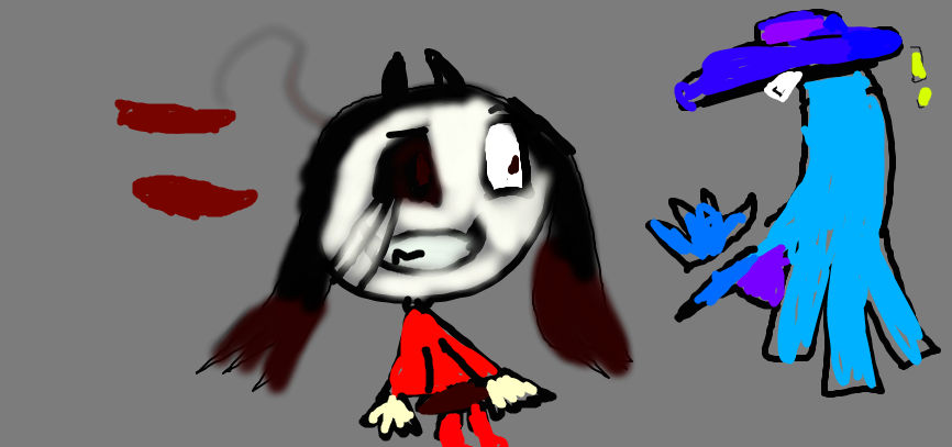 Billie vs Mr dark by Billie-Lolla on DeviantArt