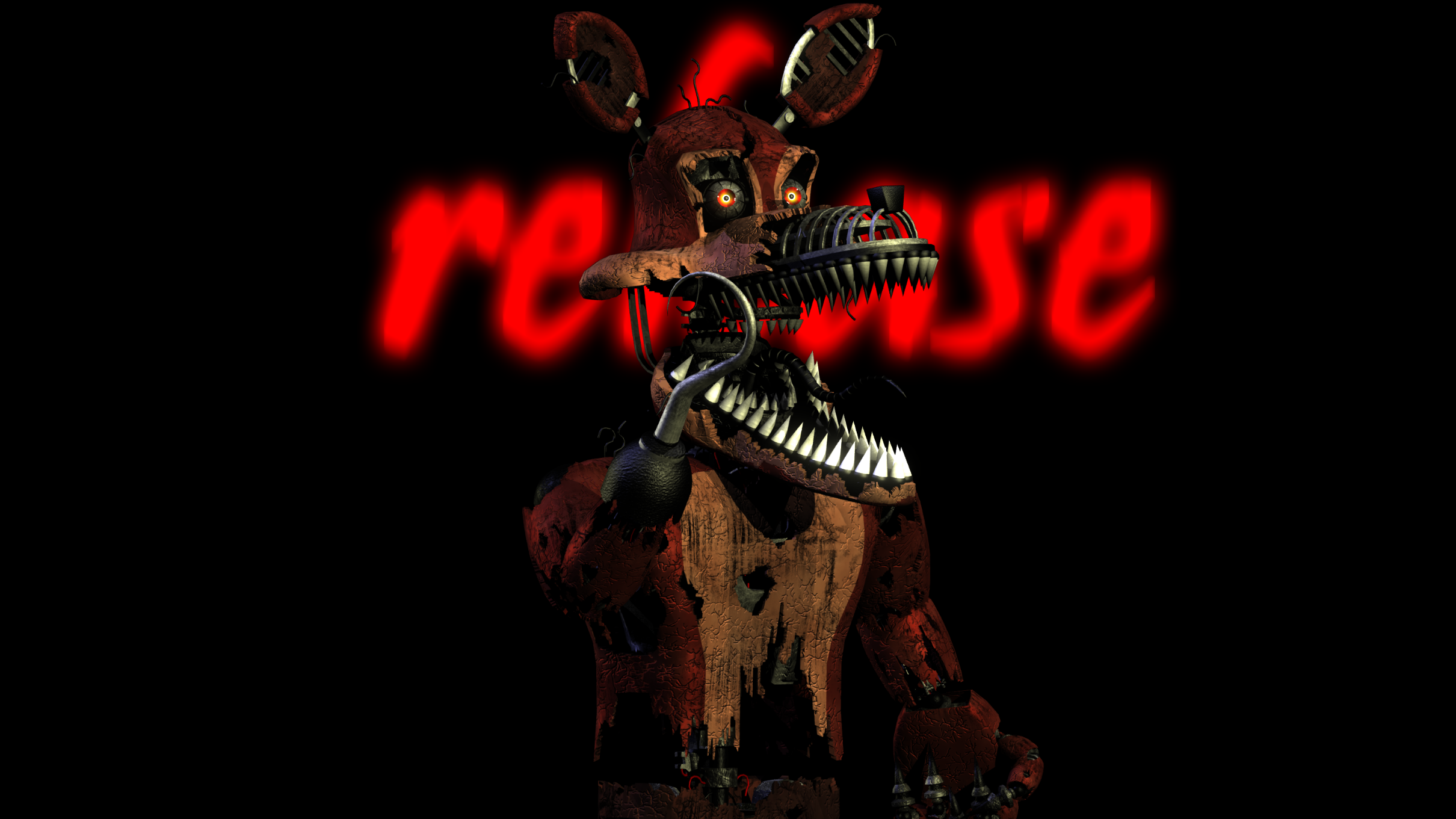 Sfm Fnaf 4) Nightmare foxy Jumpscare by xXMrTrapXx on DeviantArt