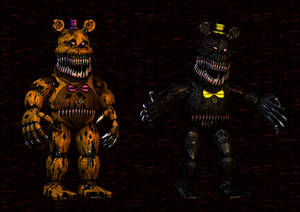 3D MAX / Nightmare Fredbear V3 Release!!