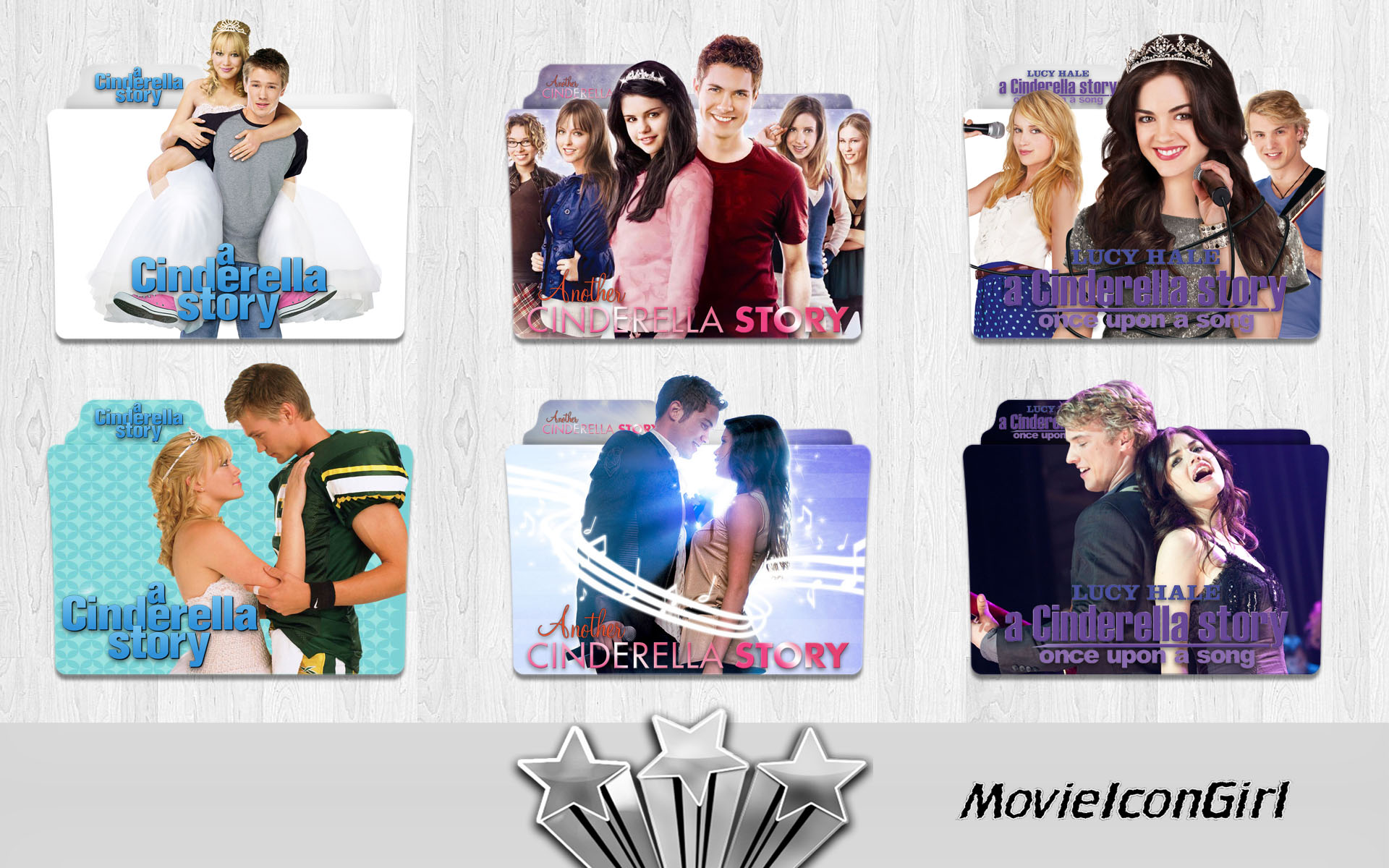 A Cinderella Story Collection Folder Icon Pack