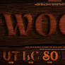 (Free) Realistic Wood Text Effect